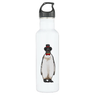 Penguin as Gentleman met Pet Waterfles