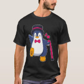 Penguin as Groom with Tie T-shirt (Voorkant)
