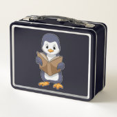 Penguin as Nerd with Book (Achterkant)
