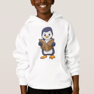 Penguin as Nerd with Book