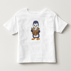 Penguin as Nerd with Book Kinder Shirts