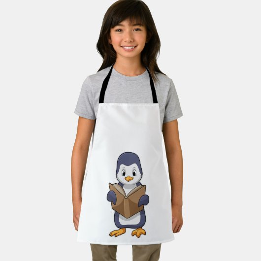 Penguin as Nerd with Book Schort (Insitu)