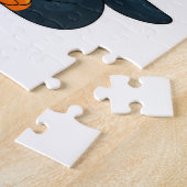 Penguin at Yoga Fitness in Sitting Legpuzzel (Zijkant)