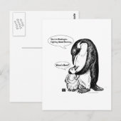 Penguin Awareness Briefkaart (Voorkant / Achterkant)