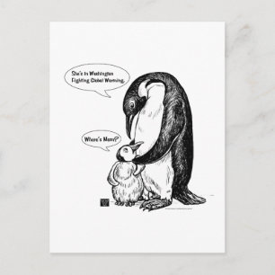Penguin Awareness Briefkaart
