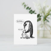 Penguin Awareness Briefkaart (Staand voorkant)
