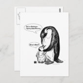 Penguin Awareness Briefkaart (Voorkant / Achterkant)