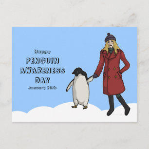 Penguin Awareness Day, briefkaart