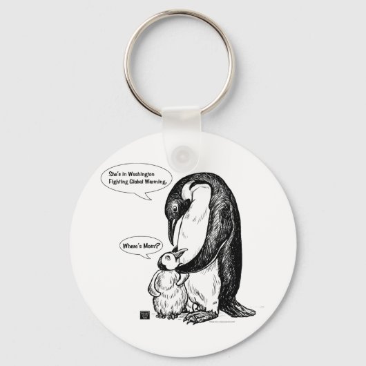 Penguin Awareness Sleutelhanger (Voorkant)