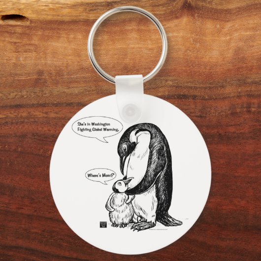 Penguin Awareness Sleutelhanger (Voorkant)