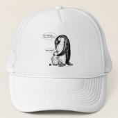 Penguin Awareness Trucker Pet (Voorkant)