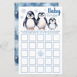 Penguin Baby Bingo Game – Winterthema