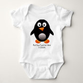 Penguin Baby Creeper Romper (Voorkant)