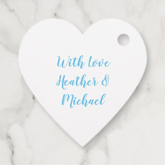 Penguin Baby shower Bedankjes Labels (Achterkant)