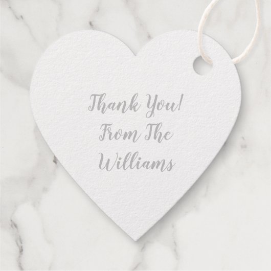 Penguin Baby shower Bedankjes Labels (Achterkant)