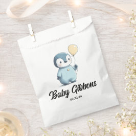 Penguin Baby shower Bedankzakje