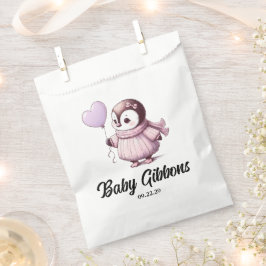 Penguin Baby shower Bedankzakje