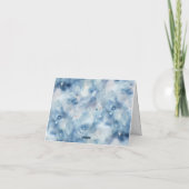 Penguin Baby shower Dank je wel kaart (Achterkant)