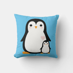 Penguin Baby shower Kussen