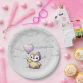 Penguin Baby shower Papieren Bordje