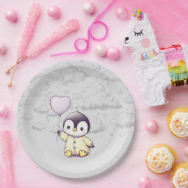 Penguin Baby shower Papieren Bordje