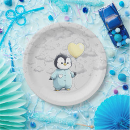 Penguin Baby shower Papieren Bordje