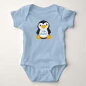 Penguin Baby shower Romper (Voorkant)