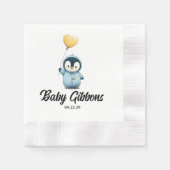 Penguin Baby shower Servet (Voorkant)