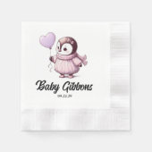 Penguin Baby shower Servet (Voorkant)