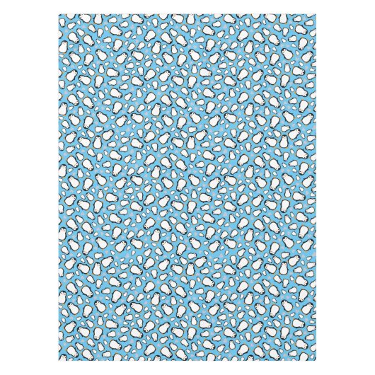 Penguin Baby shower Tafelkleed (Voorkant)