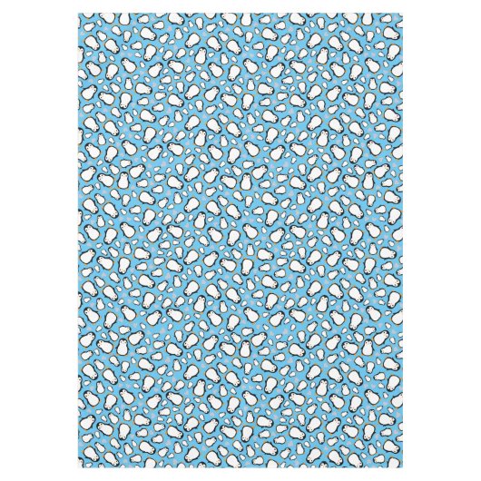 Penguin Baby shower Tafelkleed (Voorkant)