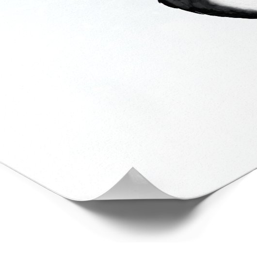 Penguin Baby shower Welkomstteken Poster (Hoek)