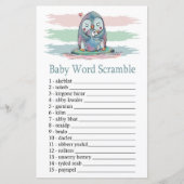 Penguin Baby word scramble game (Voorkant)