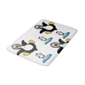 Penguin badkamer badmat (Gekanteld)