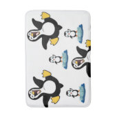 Penguin badkamer badmat (Voorkant Verticaal)