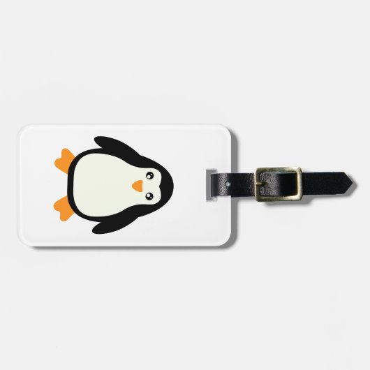 Penguin Bagagelabel (Voorkant horizontaal)