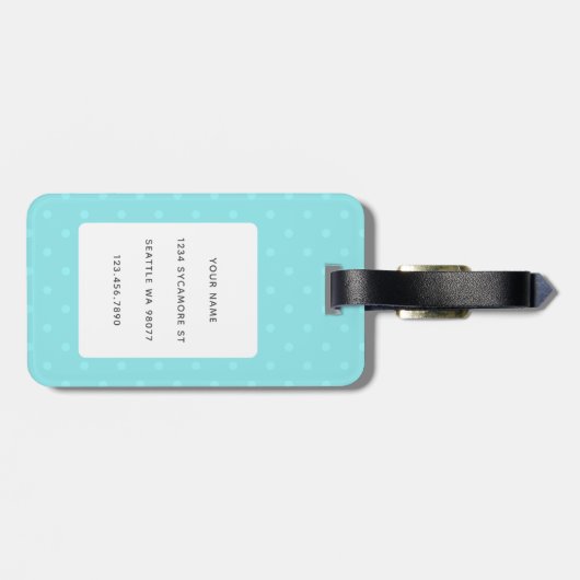 Penguin Bagagelabels (Achterkant horizontaal)