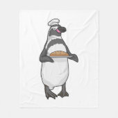 Penguin Baker Bread Fleece Deken (Voorkant)