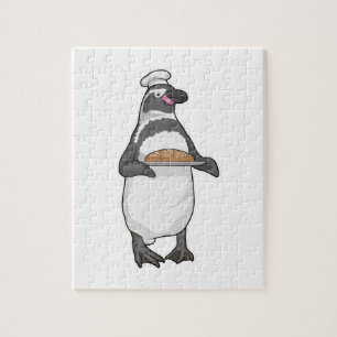 Penguin Baker Bread Legpuzzel