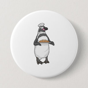 Penguin Baker Bread Ronde Button 7,6 Cm