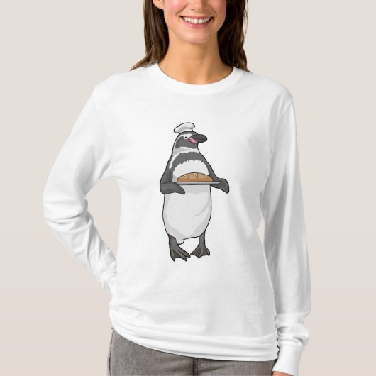 Penguin Baker Bread T-shirt (Voorkant)