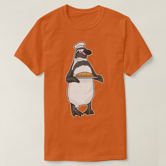 Penguin Baker Bread T-shirt (Design voorkant)