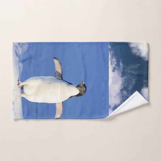 Penguin Bathroom Towel Set Bad Handdoek (Handdoek)