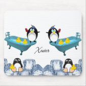 Penguin Bathtub Muismat! Muismat (Voorkant)