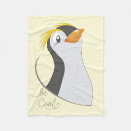 Penguin-Be Cool Fleece Blanket Deken