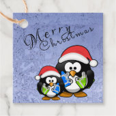 Penguin  bedankjes labels (Voorkant)