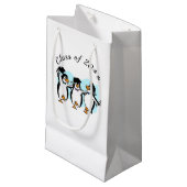 Penguin Best Friends Afstuderen Klein Cadeauzakje (Voorkant Gekanteld)