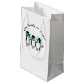 Penguin Best Friends Afstuderen Klein Cadeauzakje (Achterkant Gekanteld)