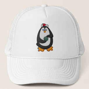 Penguin bij Bowling met Bowling-bal Trucker Pet