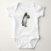 Penguin bij Handball Sports Romper (Voorkant)